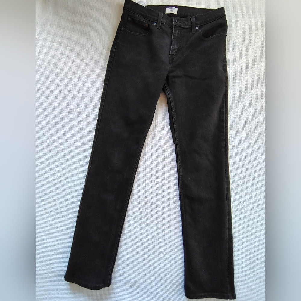 Denizen From Levi's 216 Sllim Black Jeans Size 32 X 32